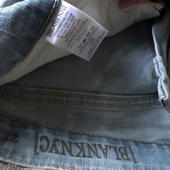 Blank NYC Flare distressed boot cut jeans - Picture 3 of 4